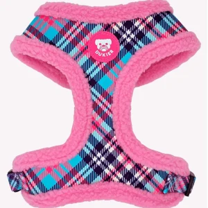 ARNES AJUSTABLE PARA PERRO TARTÁN PINK