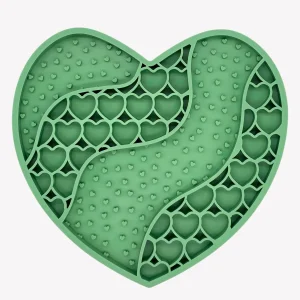 LICK MAT PARA PERRO GREEN LOVE