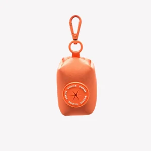 PORTA BOLSAS CACA TANGERINE