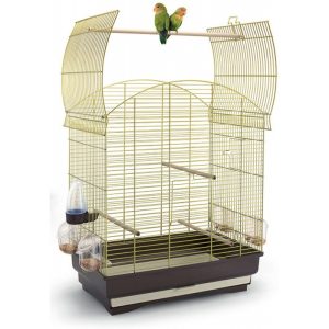 Cage Agatha Or/Marron