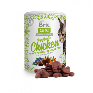 Brit Care cat Snack Superfruits Chiken 100g